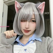 Cat Ears Handmade Plush Simulation Beast Ear Hair Clips Anime Cosplay Hair Clips