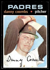 1971 Topps Danny Coombs San Diego Padres #126