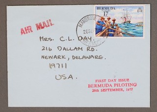 Mayfairstamps Bermuda FDC 1970s Piloting Ship First Day Cover ccb_20043