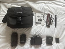 Canon EOS Rebel T6 1300D - black - great condition