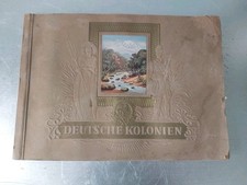 OLD 1936 GERMAN DEUTSCHE KOLONIEN Cigarette CARDS BOOK GERMAN COLONIES Card