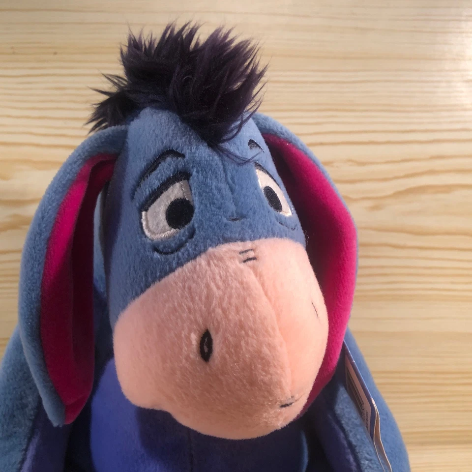 Genuine Authentic Disney Store Eeyore Large Soft Plush 12'' Toy Special Edition - Image 2 of 4