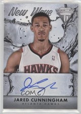 2013-14 Panini Titanium New Wave Signatures Jared Cunningham #12 Auto 0af