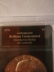Eisenhower 1976 Dollar $1 Authenticated Brilliant Uncirculated ... — photo 6