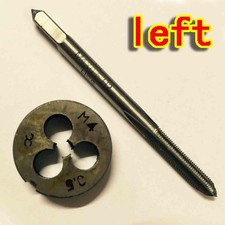 HSS M4 X 0.5 mm thread Plug Tap Die Threading Tool for Machine Left-hand