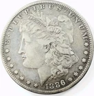 *1886 S MINT MORGAN DOLLAR* NR #P2910