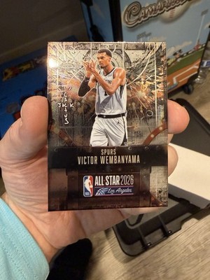 Victor Wembanyama 2025 Topps Chrome Cactus Jack NBA All-Star #2 Wemby CLEAN  