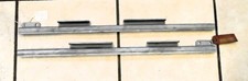 Nos Original 1940 Ford 2 Door Sedan Front Door Window Glass Channels O1a-7021458