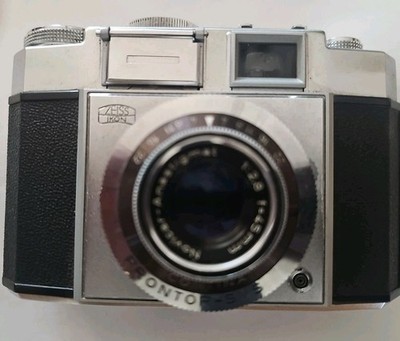 Zeiss Ikon Contina 35mm camera/45mm 1:2.8 CONTINA PRONTOR-SVS lens W Case