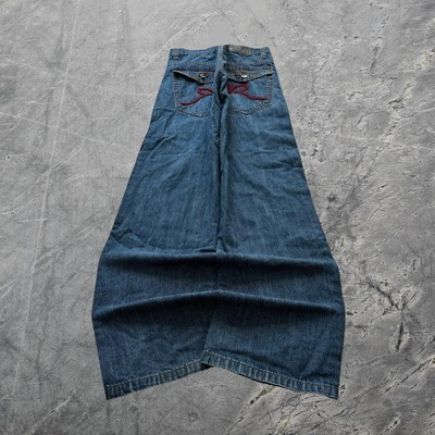 Baggy Rocawear Wide Leg Southpole Style Y2K Skater Vintage Jeans 34x32