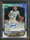 SIENNA BETTS 2025-26 BOWMAN U CHROME AUTO SPECKLE REFRACTOR 1ST PROSPECT 193/299