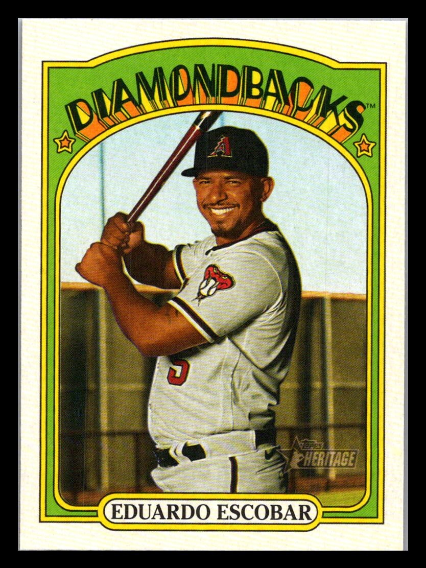 2021 Topps Heritage #237 Eduardo Escobar