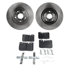 Front Brake Disc Rotors and Pads Kit For Lexus LS400 1998 1999 2000