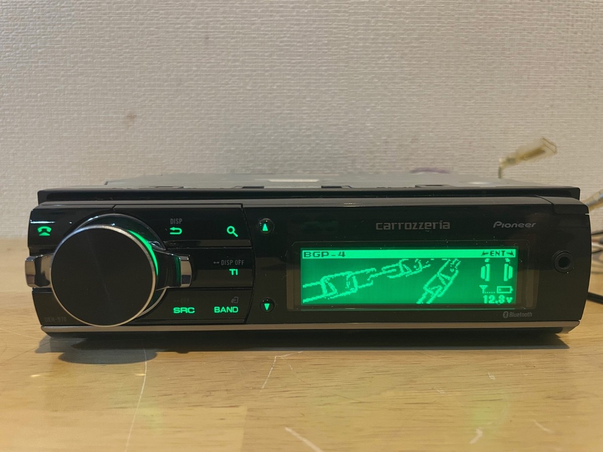 Carrozzeria Pioneer DEH-970 1DIN CD/Bluetooth/USB/AUX Car Audio