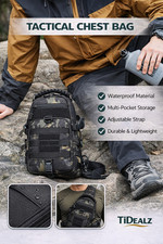 Multi-Functional Outdoor SportMulti-Functional Sports Chest Bag   Tactical Cross