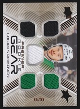 2024-25 Upper Deck Premier Gear Rookies Logan Stankoven Rookie 85/99 Dallas