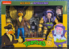NECA TMNT Teenage Mutant Ninja Turtles  Cartoon  Ace Duck & Mutagen Man 2-Pack