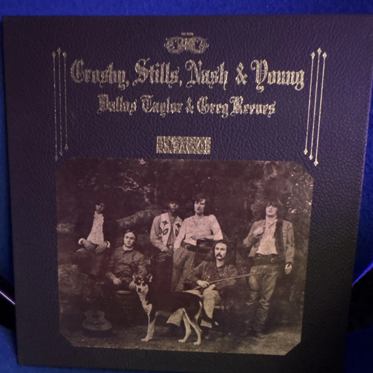 Crosby, Stills, Nash & Young デジャブ　レコード CROSBY, STILLS, NASH & Young DEJA VU - Atlantic Records 1970