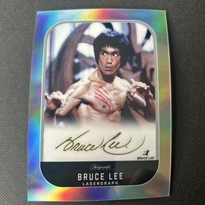 50th Anniversary Keepsake Edition 2024 Bruce Lee Lasergraph Autograph