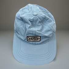 AFTCO Fishing Hat Light Blue Nylon Strapback Dad Cap Outdoor 