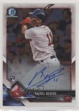 2018 Bowman Chrome Rookie Auto Rafael Devers #CRA-RD Auto v9t