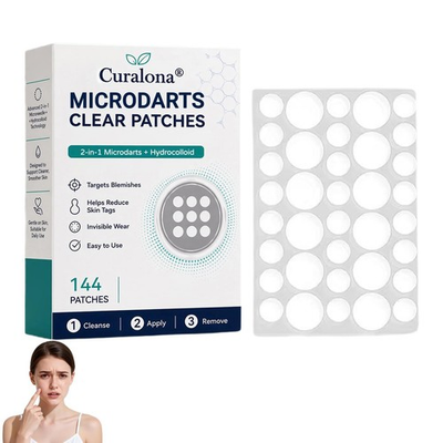 #ad #ad Curalona 2 in 1 Microdarts Hydrocolloid Patches Facial amp; Body Skin Blemish Care $49.99