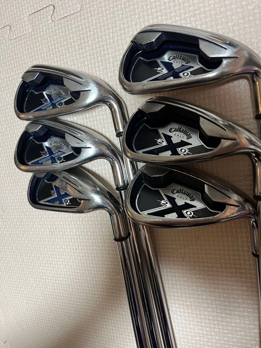 Callaway X-20 Iron Set 6pcs 5-PW NS Pro 950GH Flex S with Fo