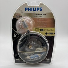 Philips S-Video Cable TV A/V Receiver Home Theater 6 ft