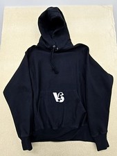 Felpa con cappuccio Champion Reverse Weave nera da uomo M soffietti laterali ...