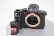 Sony Alpha 7S II Digital Camera Body Full-Frame Mirrorless Black SC: 449 GREAT