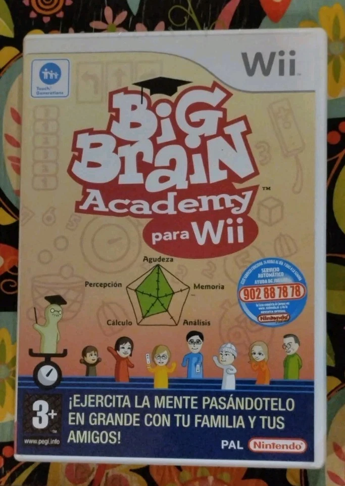 Big Brain Academy Wii | Nintendo Wii | PAL España ES | Completo, foto 1 de 2