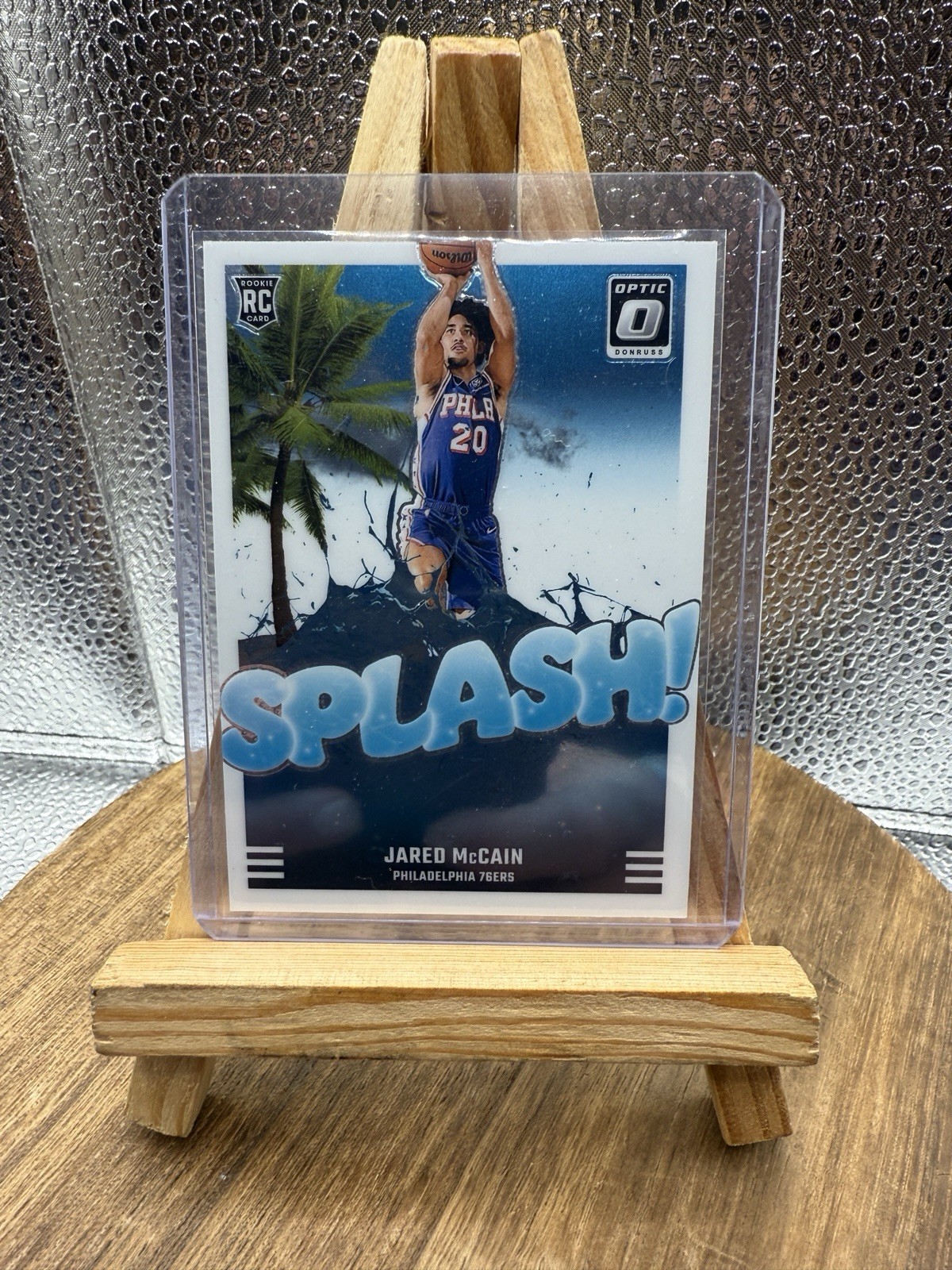 2024-25 Donruss Optic Basketball Jared McCain Splash #3 Rookie RC