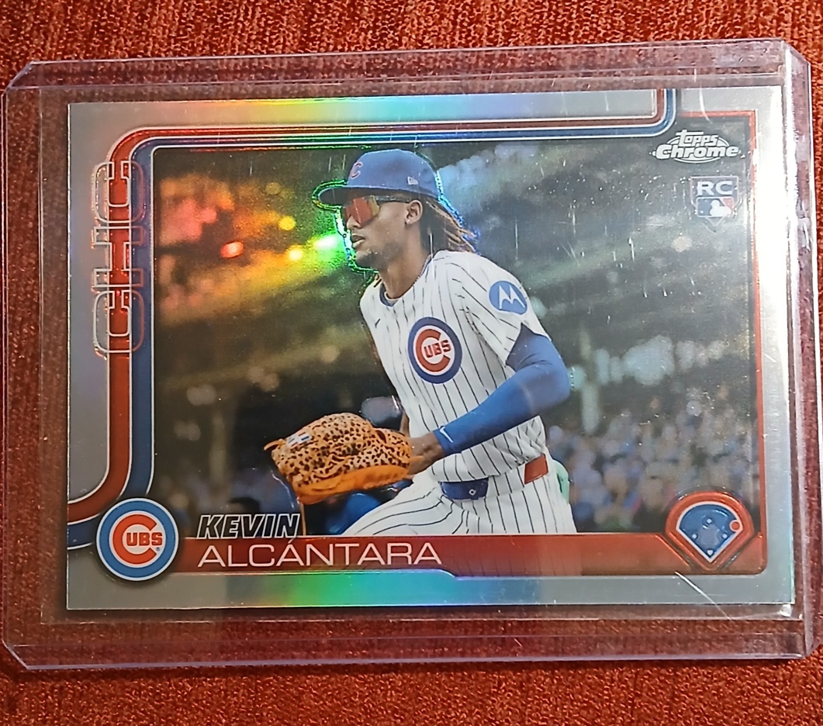 2025 Topps Chrome #173 Kevin AlCantara R.C. Image Variation