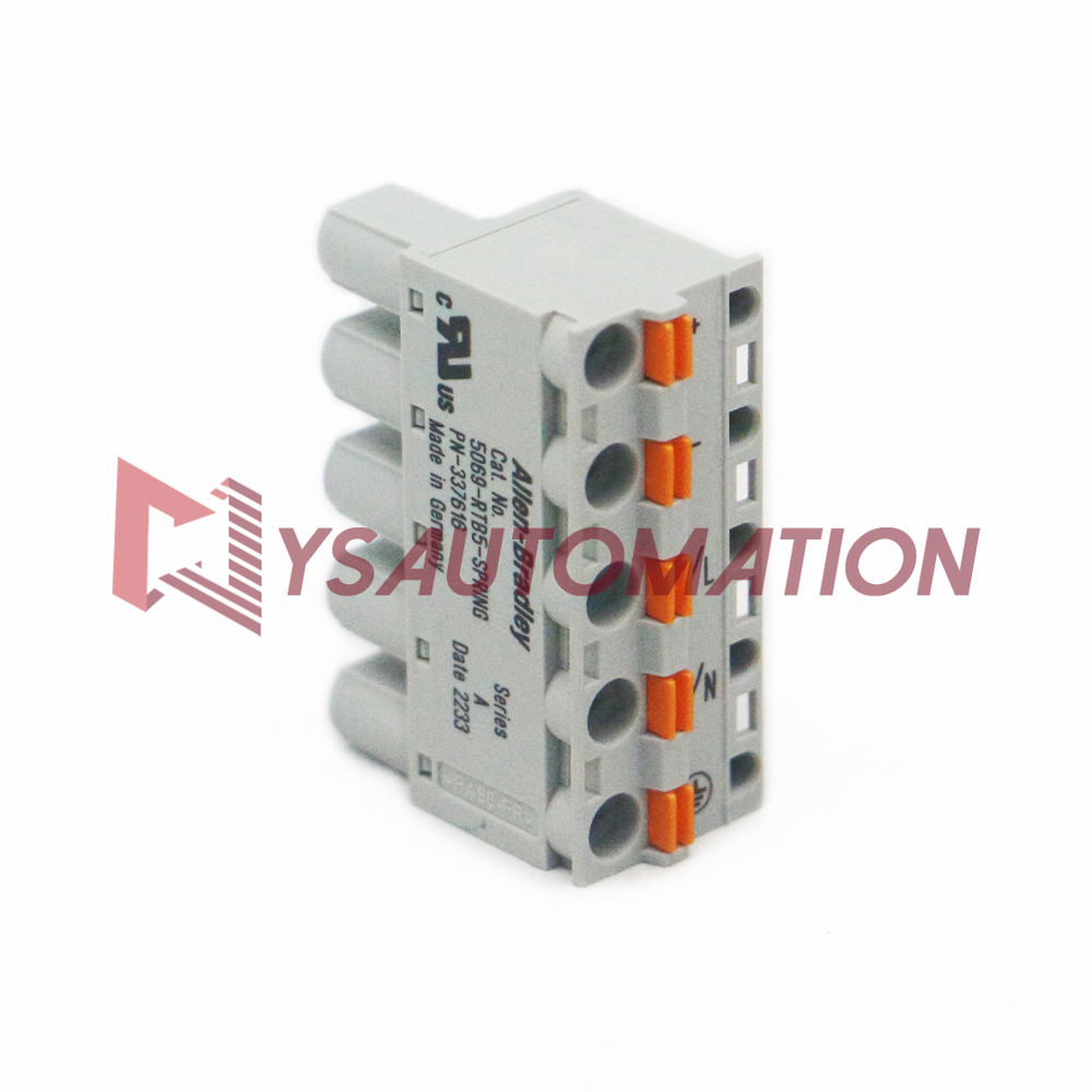 Brand New Allen-Bradley 5069-RTB5-SPRING 5-Pin Spring Terminal Block ...