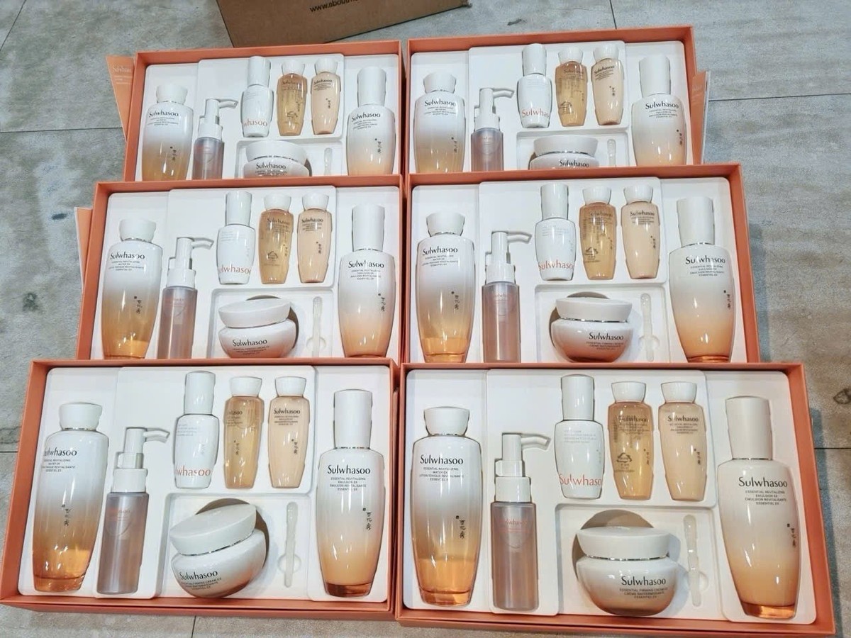 2025 New Sulwhasoo Essential Revitalizing Firming Skin care Set | eBay