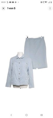 Gelco, Set, Größe: 44, Polyester, Blau, Einfarbig, Denim #QTJ