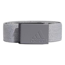 adidas Golf Men's Heather Stretch Golf Reversible Belt Grey GQ8439 New One Size