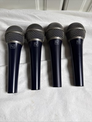 Lot Of Four Geniune Electro-Voice Co9 Cobalt Premium Vocal Microphone