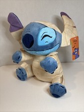 Disney Stitch Halloween Mummy Stuffed Animal Plush 10 Inches With Tags