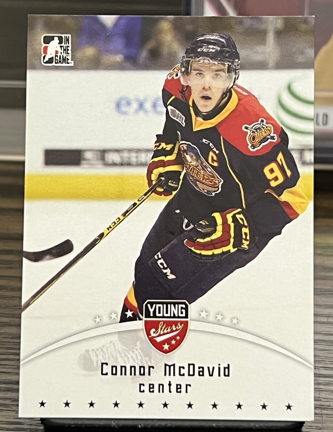 2014 In The Game Young Stars - Connor McDavid #21 PRE ROOKIE Edmonton Oilers