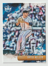 2019 Diamond Kings Baseball #96 Bryse Wilson RC - Atlanta Braves