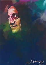Marty Feldman  Art Card Limited 32/50 Edward Vela signed   "Igor".