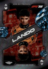 2025 Topps Chrome Formula 1 Lando Norris #SCA-4 Ace Of Trades McLaren F1 4J