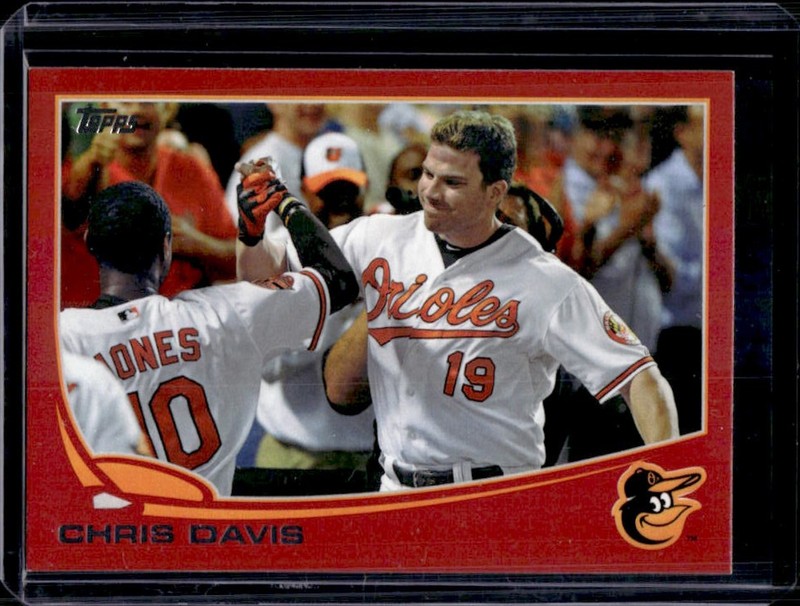2013 Topps Chris Davis Red #119 Orioles