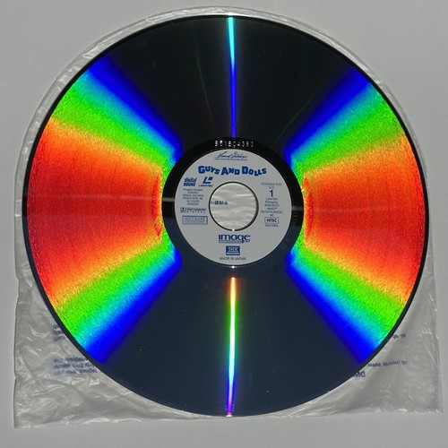 GARCS ET POUPÉES FILM LASERDISC VIDEODISC MARLON BRANDO FRANK SINATRA CBS FOX THX - Photo 9/13