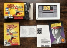 The Itchy And & Scratchy Game CIB. Super Nintendo. Authentic. Tested.