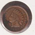 US Rare Old West 1905 Indian Head Penny Coin American Collection Shield Cent USA