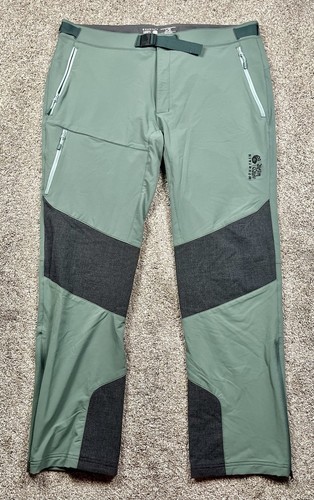 Mountain Hardwear Dragon Pants Army Green Men’s Size Large Nylon