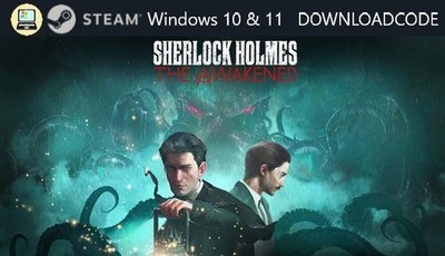 NEU PC Computer Spiel Sherlock Holmes The Awakened für Windows 10 11 STEAM Code
