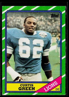 1986 Topps #250 Curtis Green